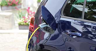 Borne de recharge pour véhicule électrique